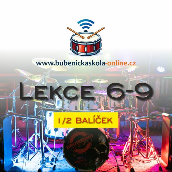 Bubenická online lekce 6-9 | digitální produkt